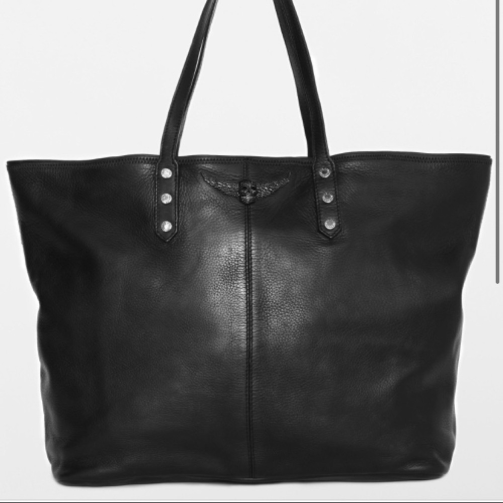 Zadig & Voltaire leather tote bag